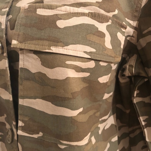 NWT Woman camouflage utility jacket size L! - Picture 5 of 6